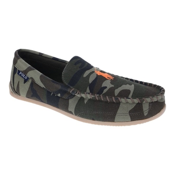 Polo Ralph Lauren Other - Polo by Ralph Lauren Men's Green Camouflage Slip-Ons